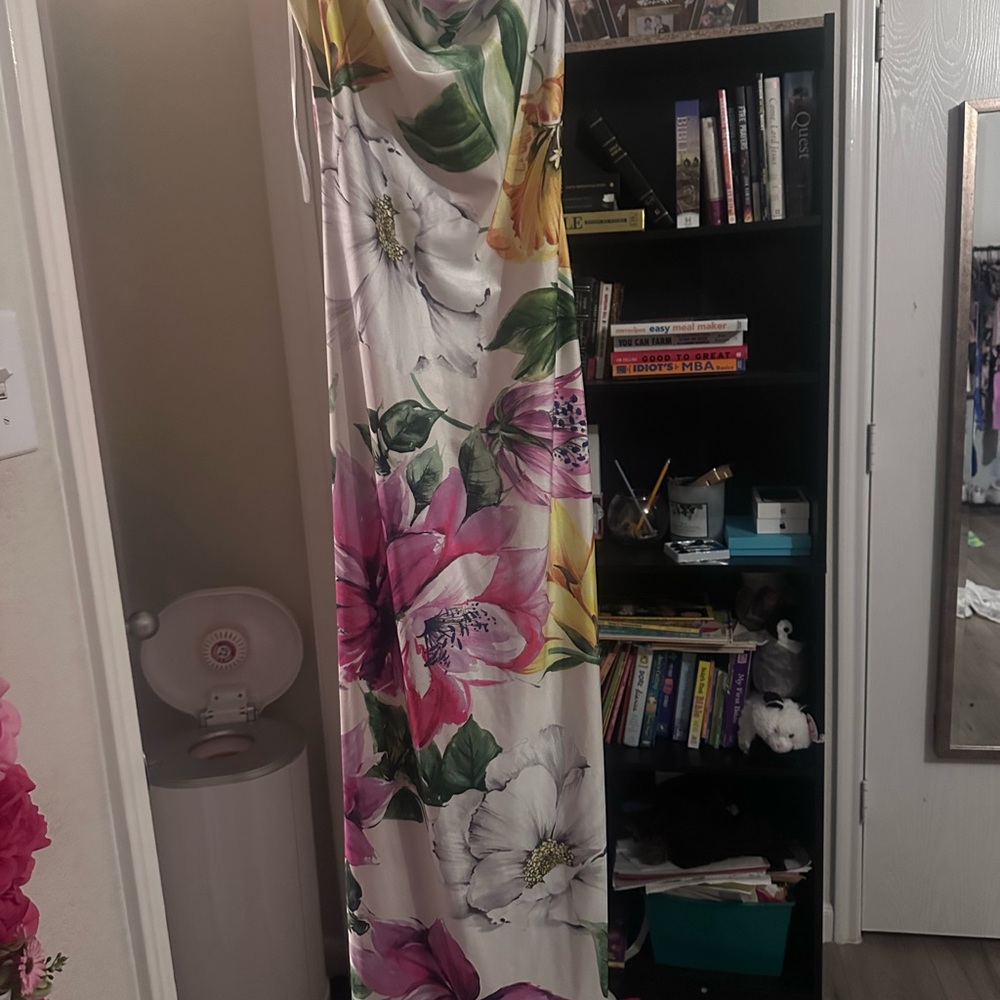 Haute Monde Multicolor Floral Dress